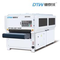 china DT1300-6SY Brush Sanding Machine Wood Brush Sander With Two Sides Sandpaper DTW