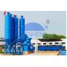 China HZS75 High Productivity 75m3/hr Skip Hoist Concrete Batching Plant factory