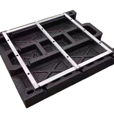 Quality EPP Foam Cold Storage Flat Top Plastic Pallets 1200*1100mm for sale