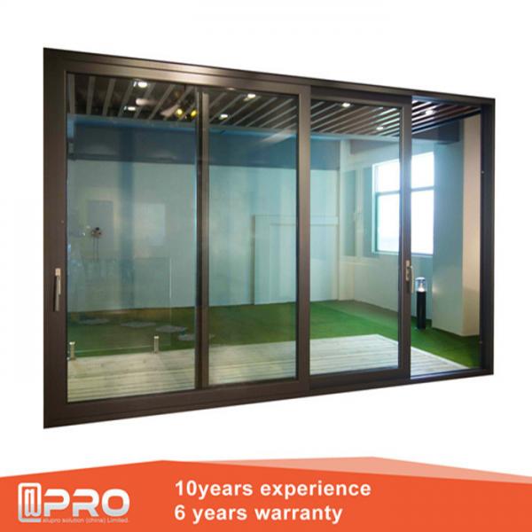 Quality folding sliding glass doors Aluminum Sliding Glass Patio Doors Modern Design for sale