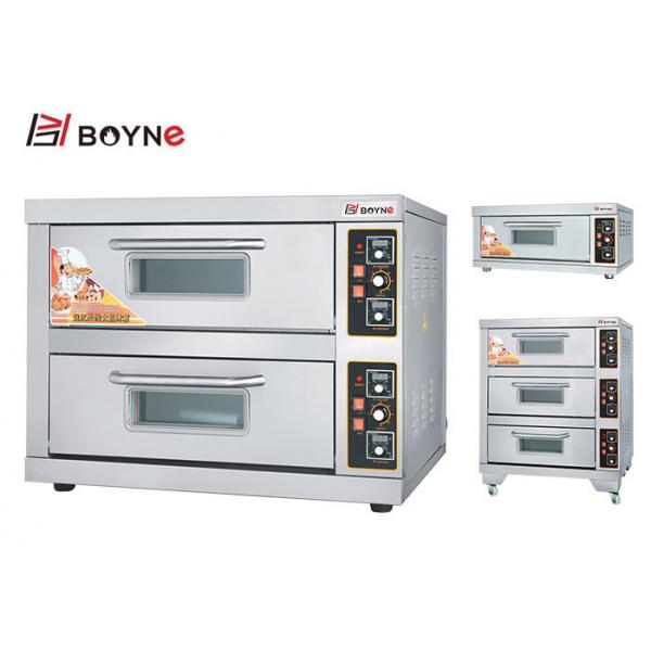Quality Layered Temperature Controlded Electric Deck Oven 1 Deck 2 Deck 3 Deck Bakery oven for sale