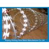 China High Security Razor Blade Barbed Wire Easy Install 450 - 980 Mm Diameter factory