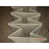 China Sand Filled Military Hesco Barriers , Hesco Bastion Gabion Barrier Wall Soldier Protection  for sale