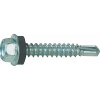 Buy cheap DIN7504K Hex Washer Head Self Drilling Screw With EPDM from wholesalers