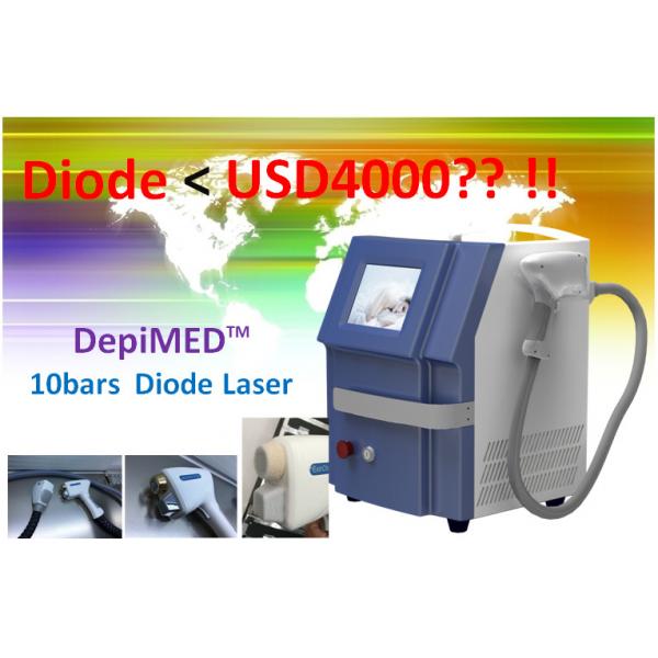Quality DepiMED Home Laser Permanent portable diode laser hair removal machine 600W for sale