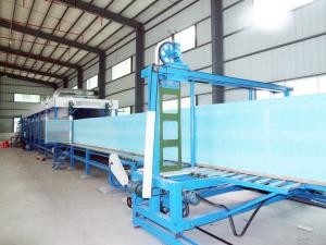 Quality Continuously Sponge Production Line , Automatic Foam Mattress Making Machine for sale