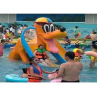 China Donald Duck Kids Water Playground , Swimming Pool Spray Kids Water Slide factory