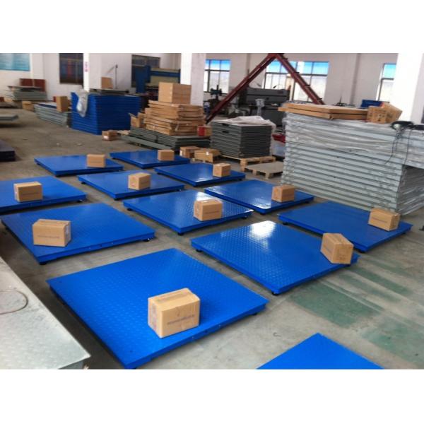 Quality Outdoor Large Wide Low Profile Platform Scales Industrial Floor Pallet Scale for sale