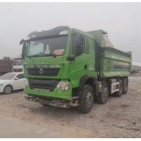 China Howo 8x4 Four Axles Used Dump Truck Tipper With 375HP 317HP For Sale factory