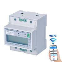 Quality Recharge 80A Single Phase Prepaid Energy Meter Din Rail Electric Meter CE for sale