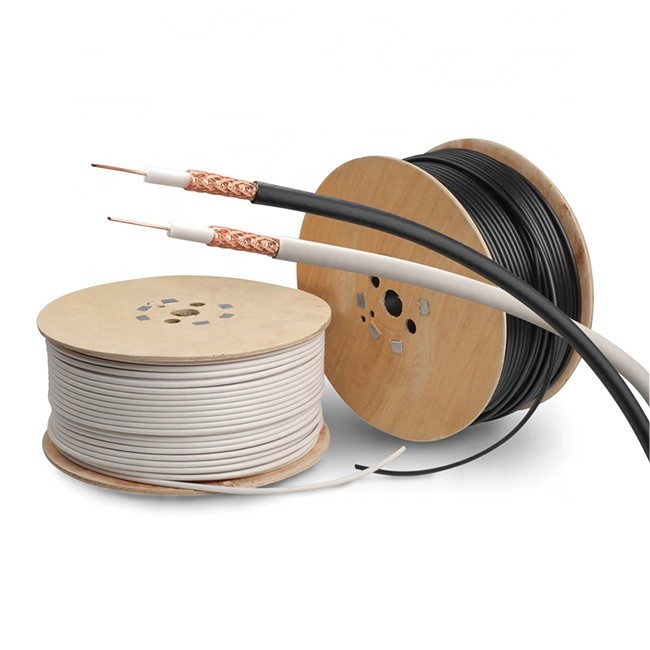China 305m/Roll Coaxial Aerial Cable RG59 For CCTV System factory