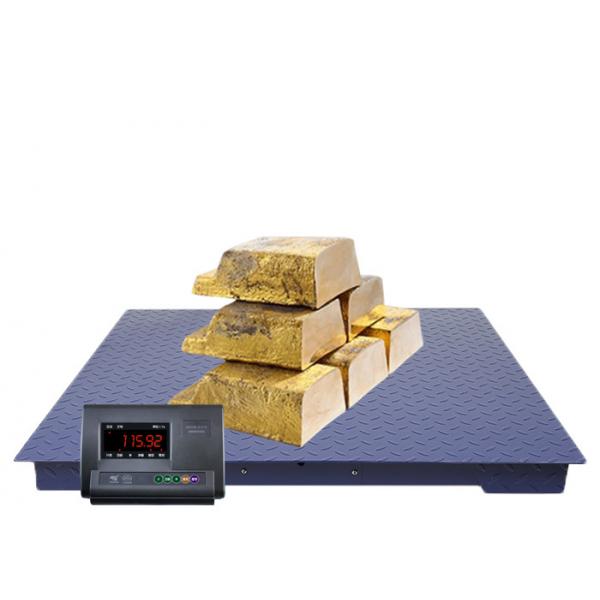 Quality U Shaped 1M Industrial Floor Scales , 1000kg Electronic Floor Scale for sale