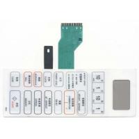 China Customized Front Panel Tactile Keyboard Membrane Switch Overlay With Metal Dome factory