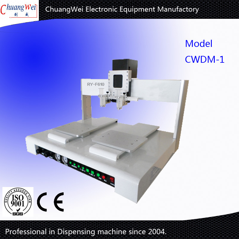 China Chevrons Automatic Glue Dispensing Machine Fridge Magnets Key Chains factory