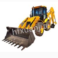 china 7600Kg Used Heavy Machinery Wheel Loader 73Km/H JCB 3CX