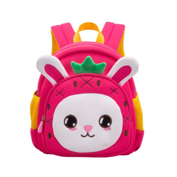 Quality Rabbit Waterproof Kids Backpack FCS 3D Toddler Kindergarten Children Schoolbag for sale