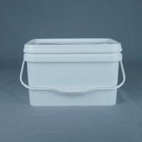 China 10kg Rectangular Plastic Packaging Container Food Grade Tool Box factory