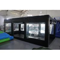 China Inflatable Show Car Garage Waterproof Paint Booths Inflatable Spray Booth Car Tent For Painting factory