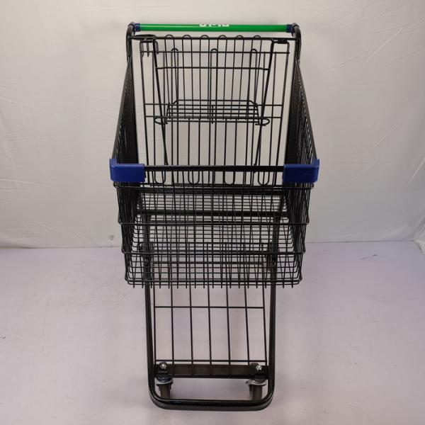 Quality Multifunctional Supermarket Shopping Trolley Electrophoresis Metal Shopping Cart for sale