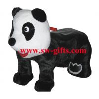 China Coin operated animal baby rides motorized plush riding animals for sale