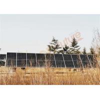 China Pre Galvanized One Axis 1500V Slew Drive Solar Tracker Powered By PV Strings for sale