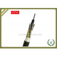 china Non - Metallic Outdoor Fiber Optic Cable Stranded Loose Tube With Coated Aluminum Strip