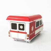 China Car Shape Medical Vehicle First Aid Kit Box Children Travel Creative Ambulance 23cm factory