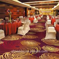 China China jacquard printed nylon banquet hall carpet factory