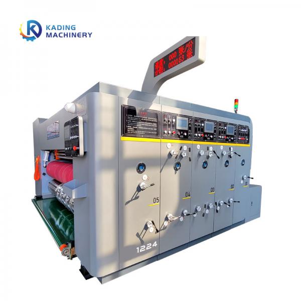 Quality Flexographic Carton Printing Machine For 6 Colors With Ink Windows for sale