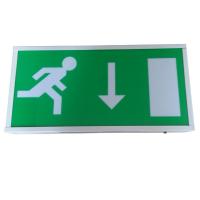 China Interior Maintained Led Exit Signs Emergency Lights For Commercial Buildings factory