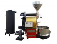 China 304ss 3kg Capacity 0.35kg/Hr Gas Coffee Roaster With Coffee Cooling Tray factory
