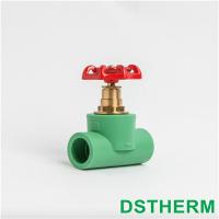 Quality Equal Shape Ppr Stop Valve Injected Smooth Surface Elegant Appearance for sale
