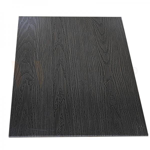 Quality 1000-1500mm Cold Way Black Titanium Tree Skin Chemical Etched Decorative Stainless Steel Panels for sale