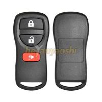china Nissan 3 Buttons Smart Key Shell with Emergency Key Insert