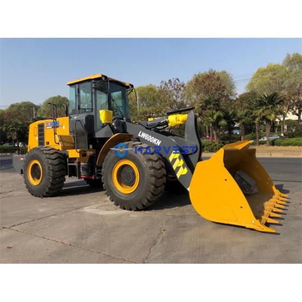 Quality XCMG 6 Ton Wheel Loader LW600KN With 3.5m3 Bucket For Earthmoving for sale