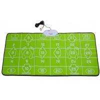 China 32 Bit TV PC USB Game Interactive Dance Mat Green For 2 Players factory