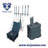 China Walky -Talky Tetra Vehicle Jammer 900W 3G 4G WiFi GPS Dds 14 Bands factory