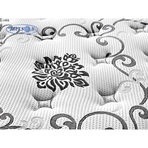 Quality White Color Medium Firm Pocket Spring Pillow Top Mattress for Hotel for sale