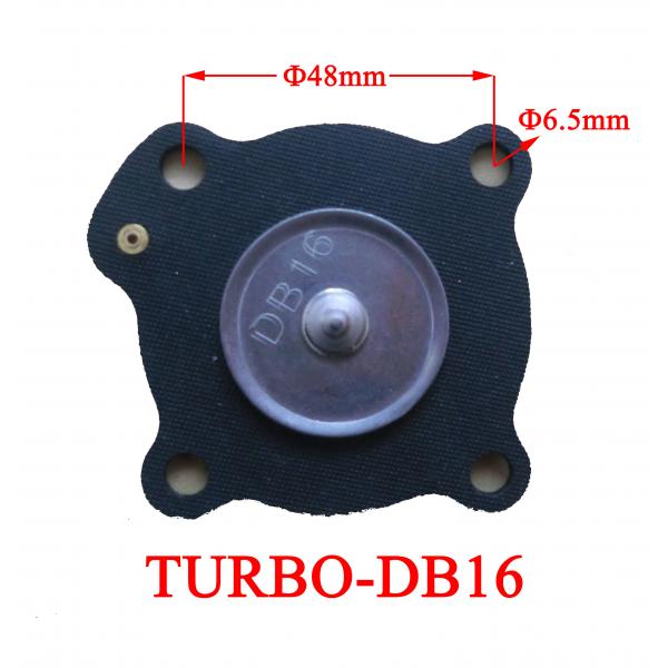 Quality Electromagnetic Pulse Valve Diaphragm Custom Size Model TURBO-DB16 75M 1.5 Inch for sale