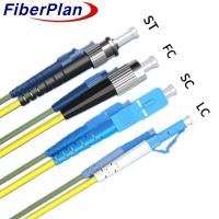 China Pigtail Fiber Connector LC SC ST FC MTRJ MPO Fiber Optic Connector With Low Insert Loss Return Loss factory