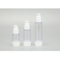 Quality 15ml 30ml 50ml White Plastic Pump Bottle Refillable forlotion for sale