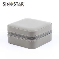 China Small To Medium-sized Jewelry Capacity Leather Jewelry Box with Inner Box Size CUSTOM factory