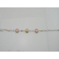 China Wholesale 925 Sterling Silver Charm Bracelet Fashion Jewelry 13pcs for sale
