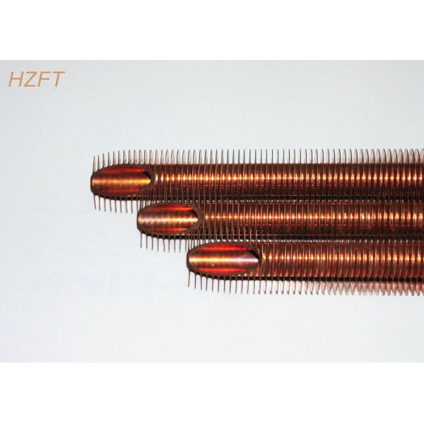 Quality Heat Exchanging Extruded Fin Tube for Liquid / Air Heating and Cooling 25mm Outer Dia for sale