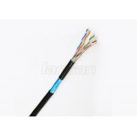 Quality Outdoor Bare Copper Network Cable , Cat5e FTP 4p Twisted Pair Cable 500m for sale