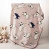 China 175gsm New Born baby Polar Fleece Throw Blanket Super Cozy Reversible Quilted factory