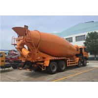 China Easy To Control Concrete Mixer Truck 6m Concrete Agitator Truck 1 Year Warranty factory