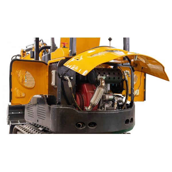 Quality HT10G EURO5 Engine Mini Crawler Excavator 360 Degree Rotate Compact Mini Digger for sale