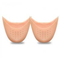 China Ballet Shoe Foot Pads,Highly breathable ballet pointe shoes wear foot care dancing gel silicone toe pads factory