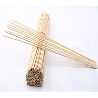 Quality 40cm Long Barbecue Bamboo Sticks Large BBQ Bamboo Skewers for sale